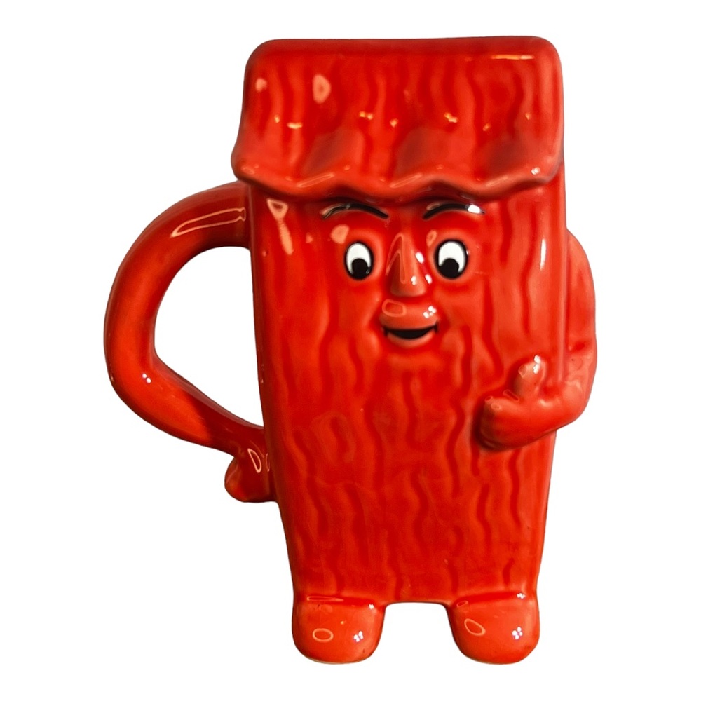 Vintage Anthropomorphic Muscle Mug/Planter